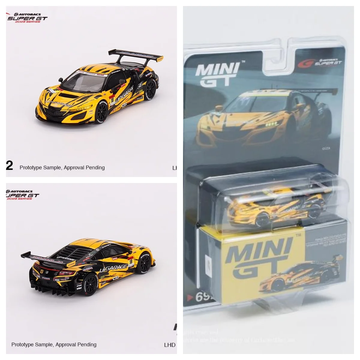 

Sparky 1/64 911 RSR GT Team 911 #912 LE MANS Diecast Metal Car Collection Limited Edition Hobby Toys