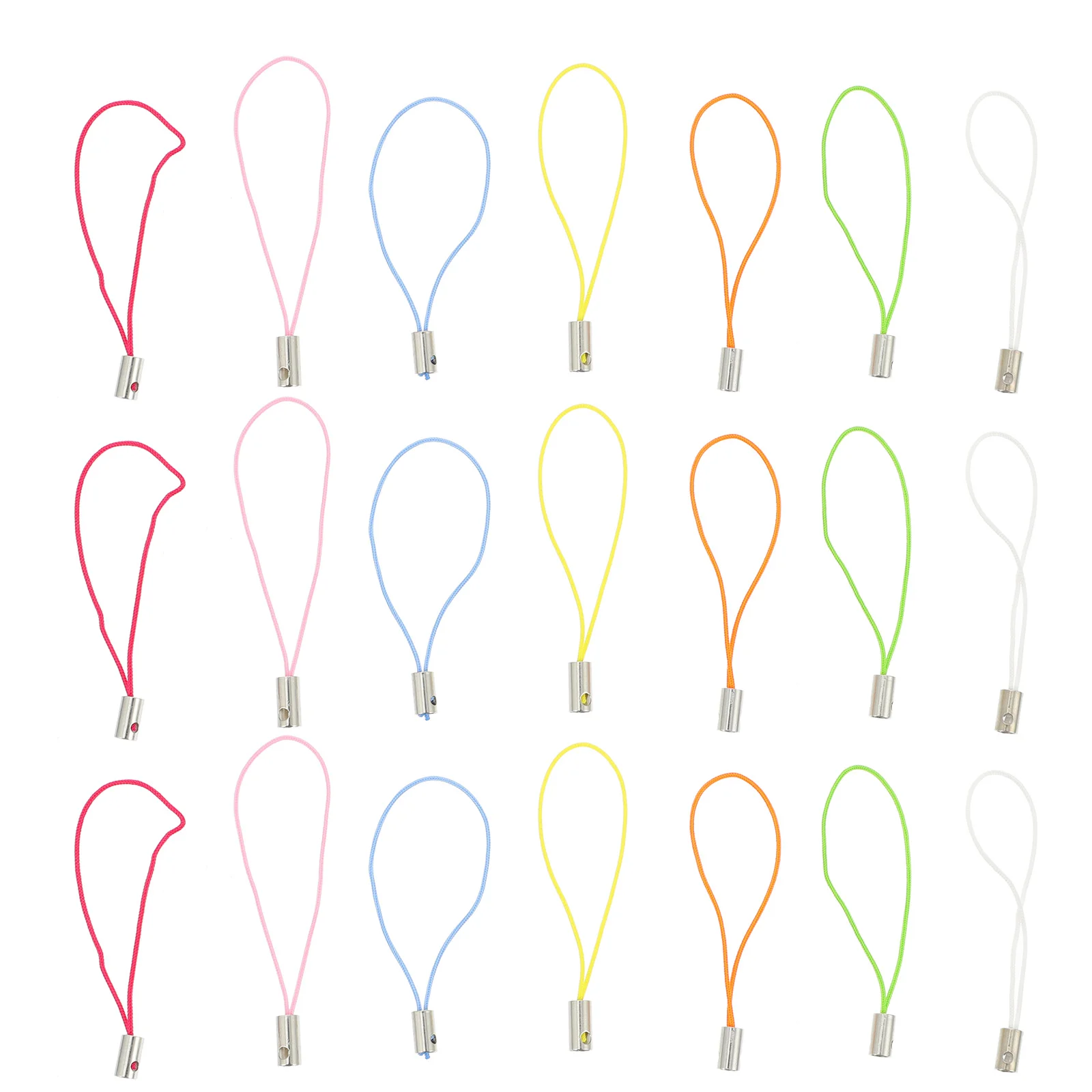 100 Pcs Chain Easter Egg Hanging Pendant Pendants DIY Accessories Eggs Colorful Part with Hooks