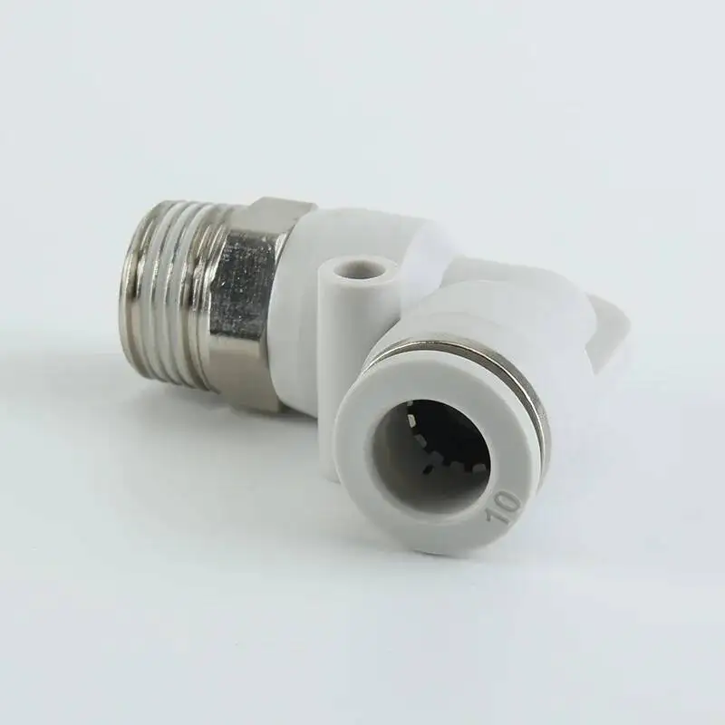 PL8-02 Quick Pneumatic Fittings Connector L-type Quick Plug PL6-01 Bend Thread Elbow PL16-06
