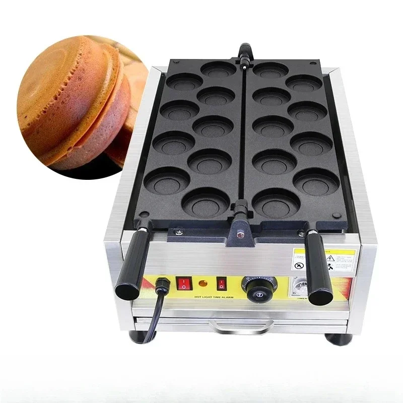 FOR 18 Holes Red Bean Wheel Cake Machine Baker Automatic Wheel Cake Waffle Maker Machine Pie Maker Obanyaki Maker Machine Iron