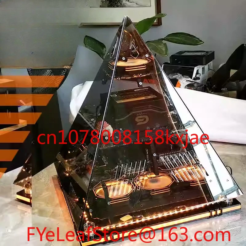 Châssis pyramide en cristal no - Retro Gaming Pc Case avis et prix