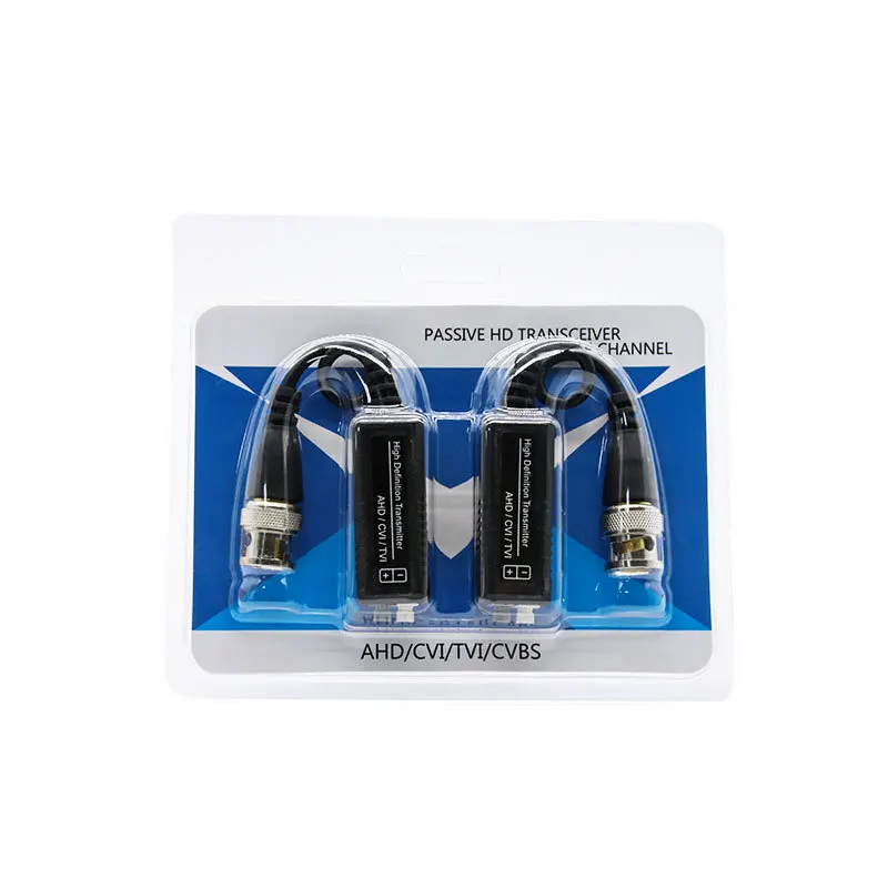1/2/3/4 أزواج جهاز إرسال واستقبال فيديو Balun عالي الدقة CVI/TVI/AHD لكاميرا المراقبة Cctv BNC Cat5 CCTV UTP Video Balun #6
