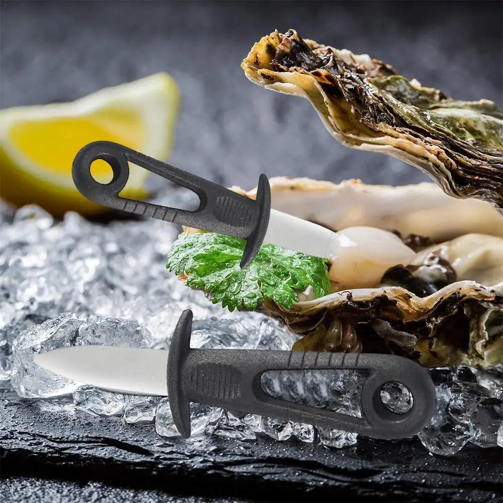 

Oyster Knife Edged Shucker Use For Seafood Seafood Opener Multi Knives Open Tool Opening Seafood Gadgets O3a7