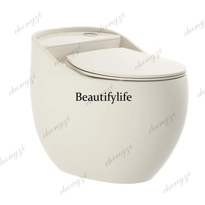 N138Creative, shaped personality, toilet water-saving, deodorant, silent siphon small apartment toilet