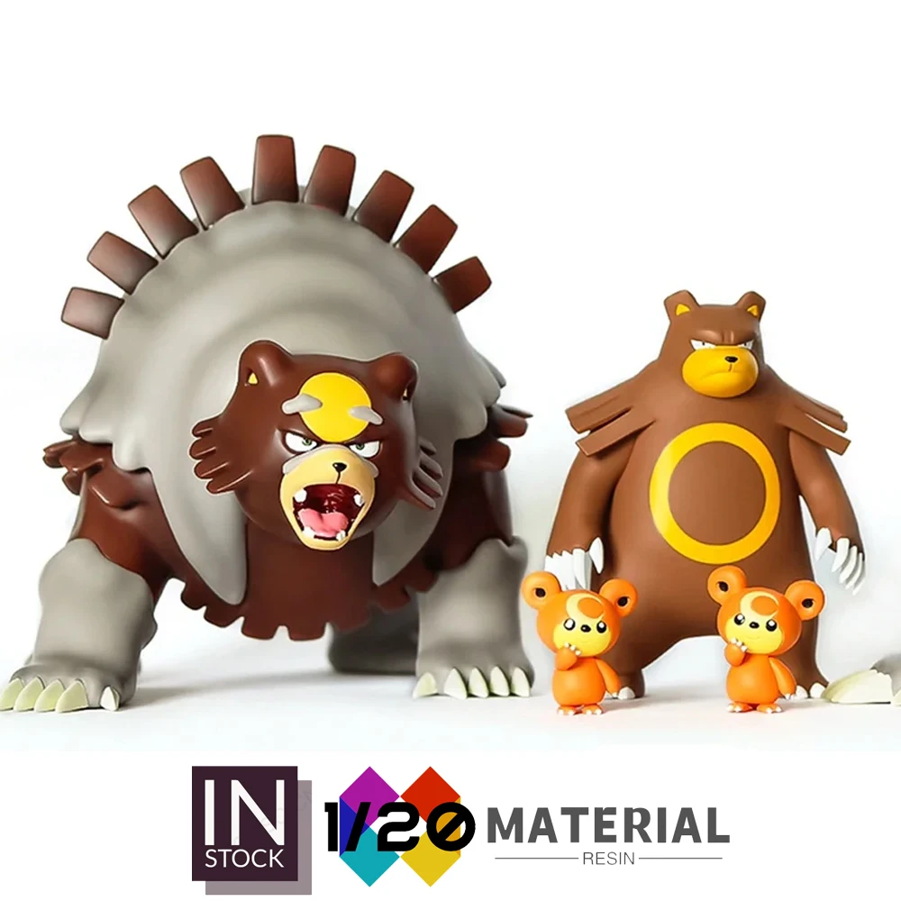 

[In Stock]1/20 Resin Scale World [SXG] - Teddiursa & Ursaring [Split RE-MENT]