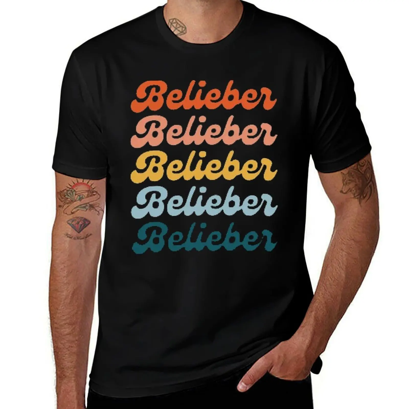 Justin Beiber Popstar T-Shirt Street Style Casual Tee Shirt T-Shirt