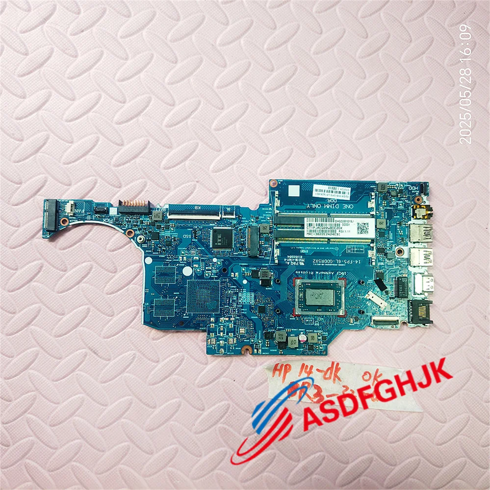 

L51928-601 L51928-001 Ryzen3 3200U Motherboard for HP Laptop 14-DK 14S-DK 6050A3068501