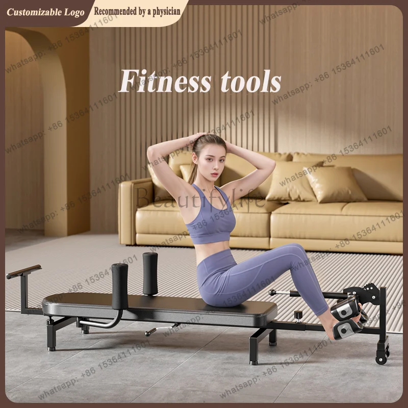 LSLumbar Spine Stretcher, Spinal Column Traction Device, Home Use, Height Increasing, Fitness, Cervical Spine Soothing Bed