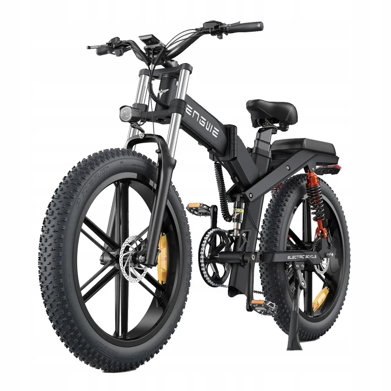 

Electric Bike ENGWE X26 1000W48V29.2AH 26*4Inch fat Tire Mileage150 KM Full Suspension Foldable E-bike Mountain Electric Bicycle