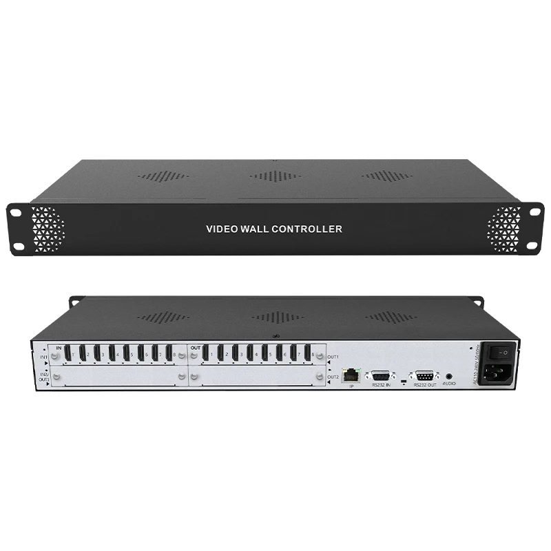 4K 8 in 8 out Multi-Screen-Bild Mosaik-Prozessorfenster HDMI-Video nahtloser Matrix-Umschalter