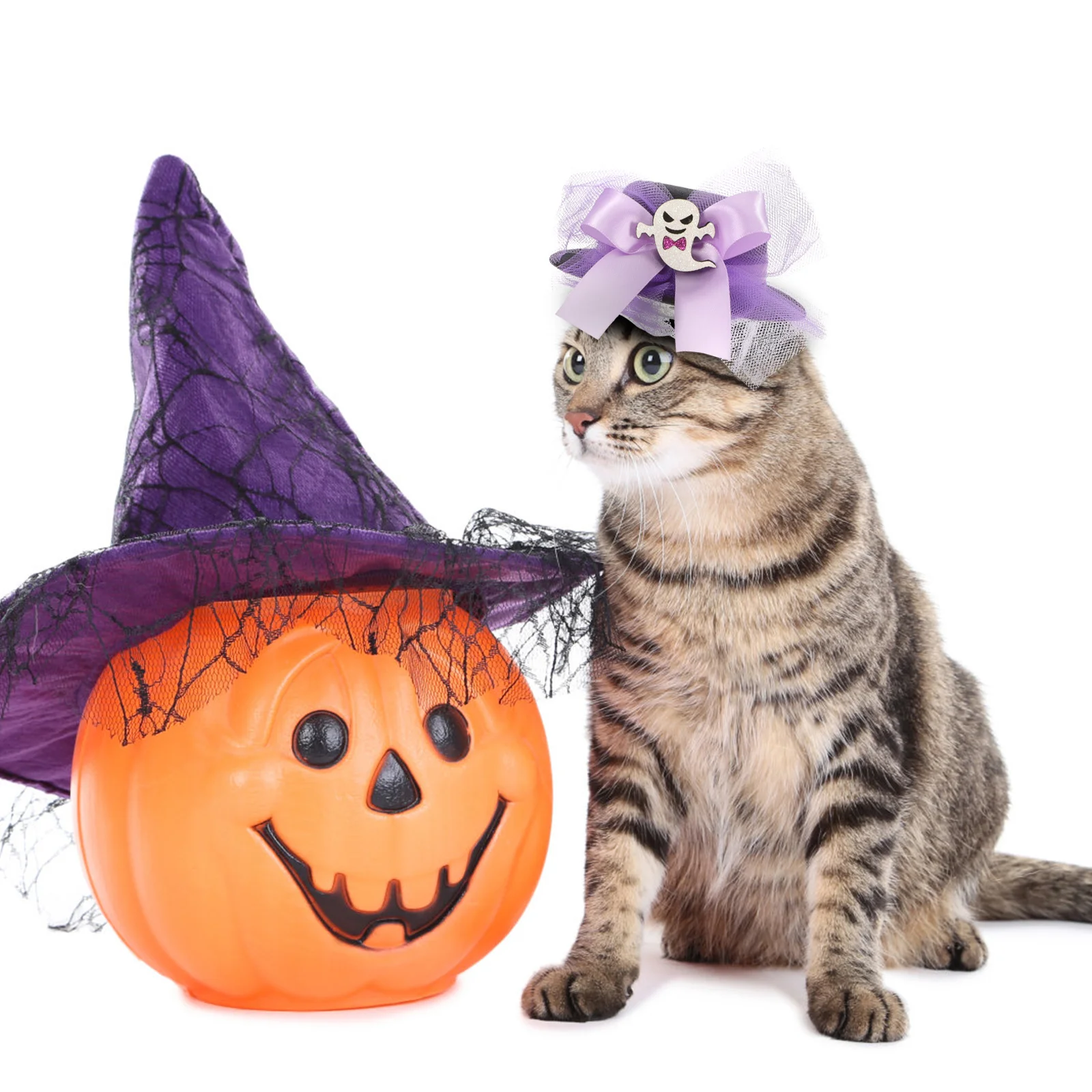 

1Set Halloween Pet Costume Dog Cat Tutu Skirt Hat Set Stylish Cosplay Party Outfit Gift Halloween Pet Costume Dog Tutu Skirt Hat