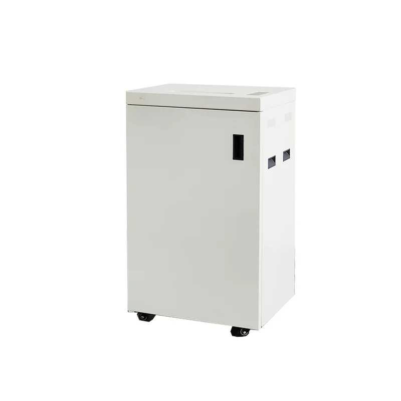 High Efficiency Cross-Cut Waste A4 Paper & CD Shredder Machine With Electricity For Office
