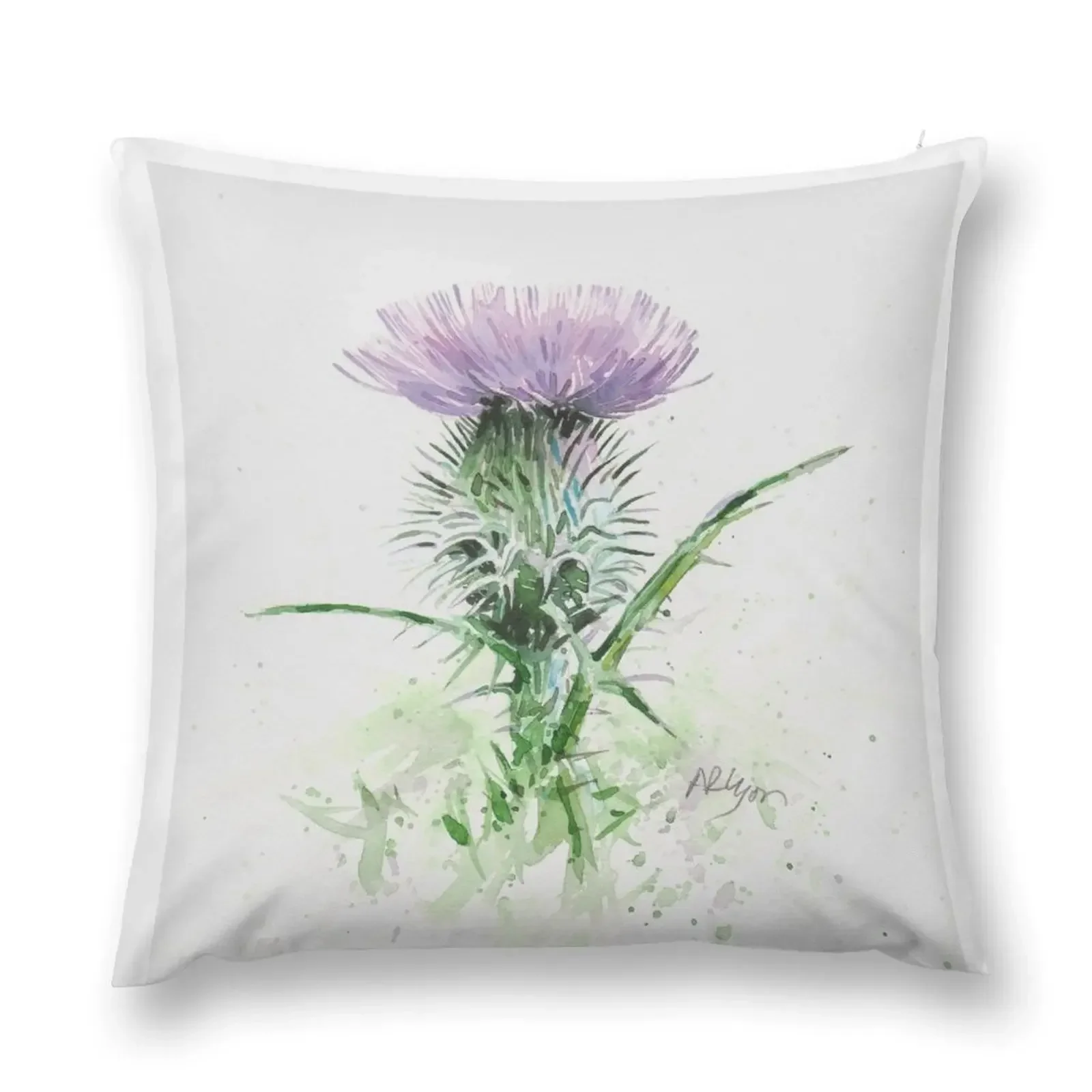 Scottish Thistle - version two Throw Pillow Sofa Cushion Cover Pillow Cover pillowcases for sofa cushions pillow