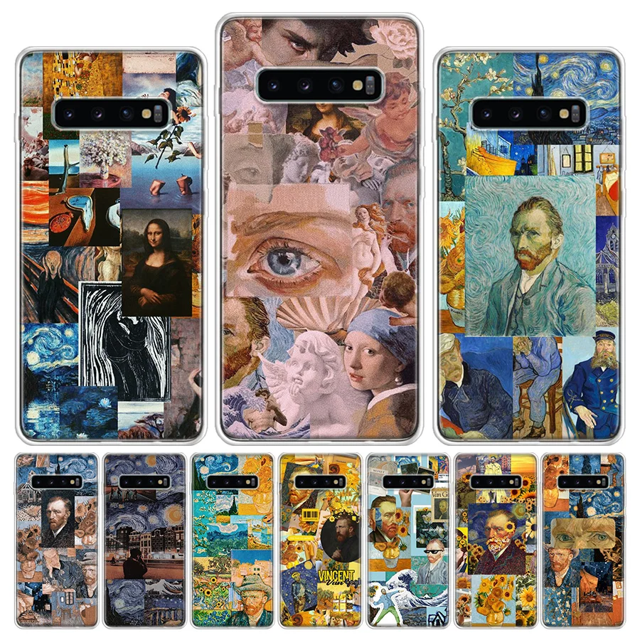 Van Gogh Oil Painting Art Phone Case For Samsung A55 A35 A25 A15 A05S A04 A04S A14 A24 A34 A54 M11 M12 M21 M30S M31 M31 M51 M5