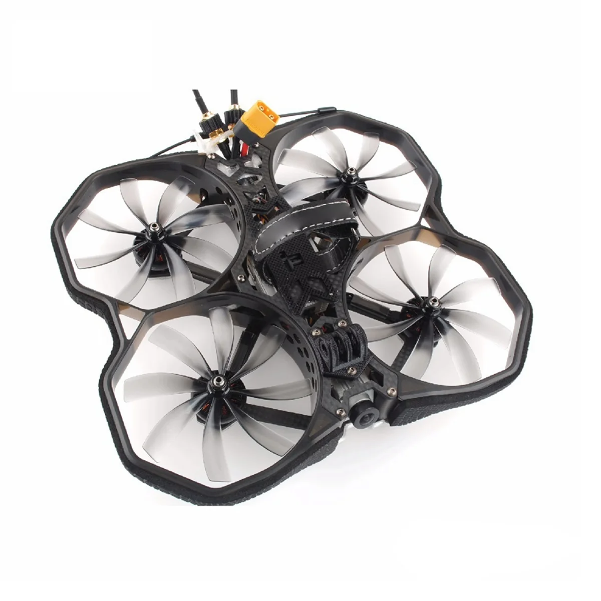 2 pares de hélice de 3,5 polegadas 89MMX8 89MM hélice de PC de 8 lâminas para drones canalizados RC FPV Freestyle