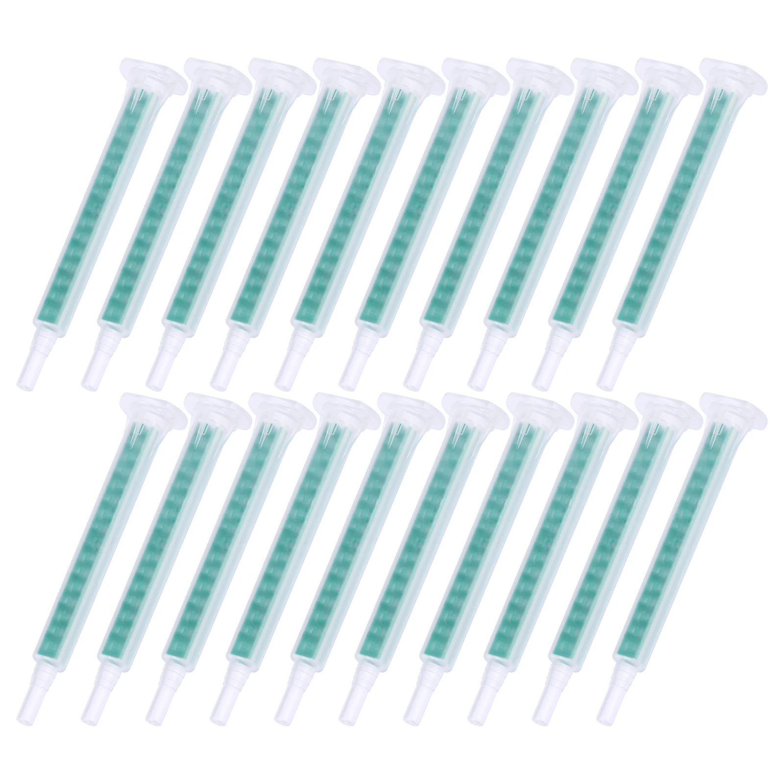 

50 Pcs Mixed Hose Set Nozzle Tube Tip Mixing Glue Mixer Filling Tubes Nozzles Head Epoxy