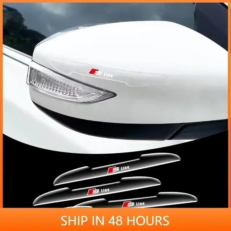 

4PCS Transparent Car Door Anti-collision Protector Bumper Strip Sticker For Audi S Line S3 S4 A3 A4 A5 A6 A7 A8 Q2 Q3 Q5 Q7