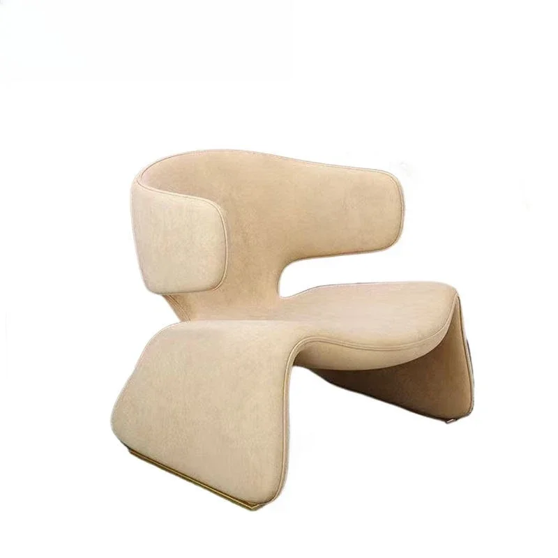 

celebrity single sofa sofa chair modern simple small apartment balcony living room Nordic light luxury creative lazy leisure