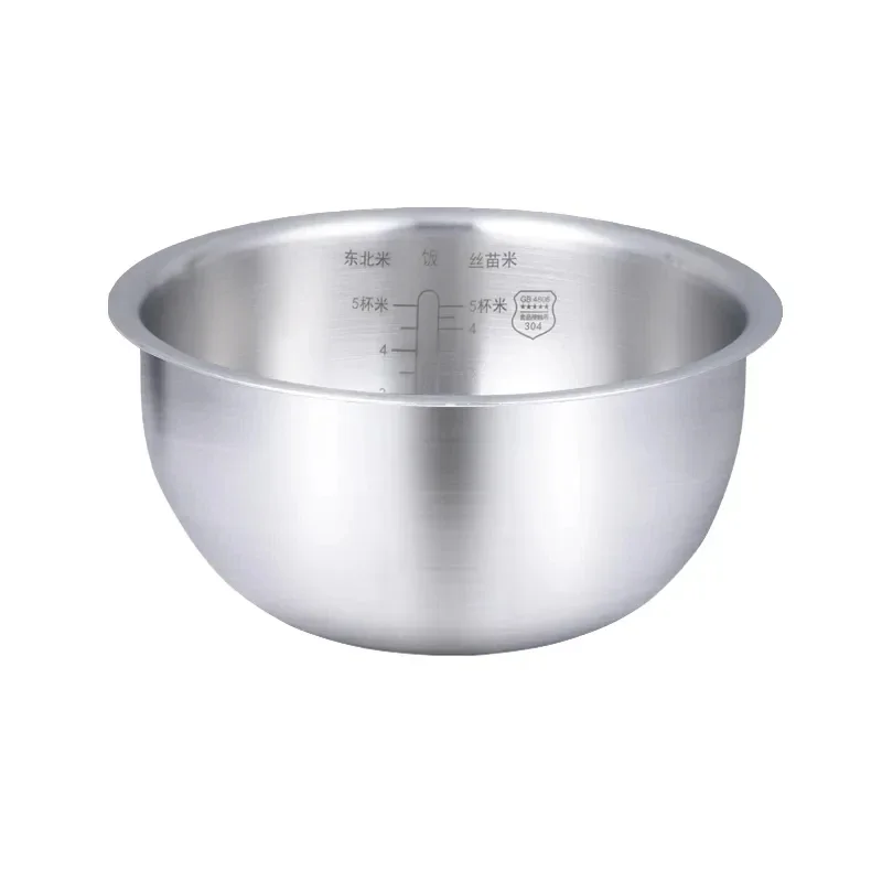 

100% original new 304 stainless steel rice cooker inner bowl for xiaomi IHFB01CM / YLIH01/02CM rice cooker replacement inner pot