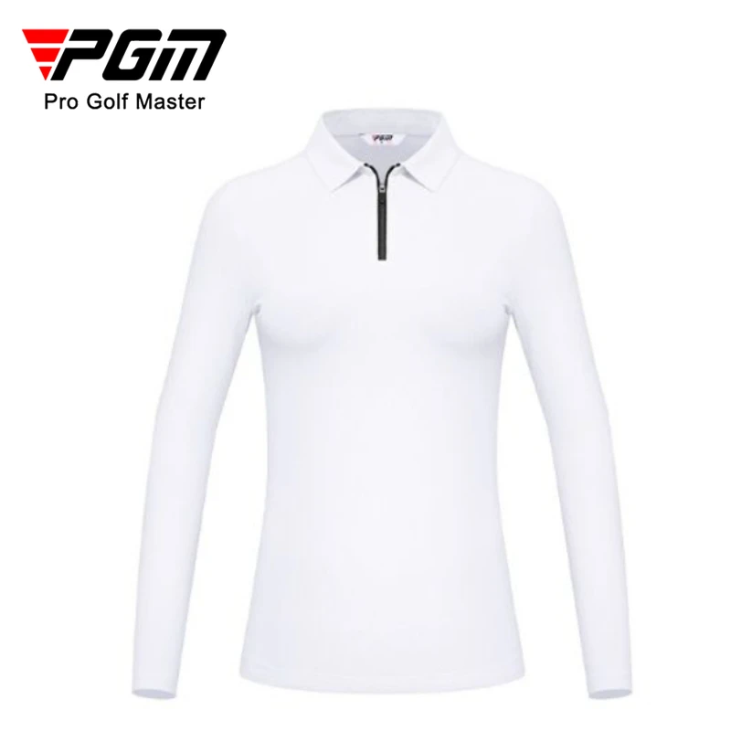 PGM Women Golf Trainning T Shirts Team Clothing Long Sleeve Polo Shirt YF605