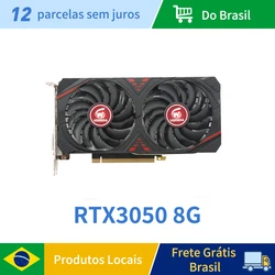 VEINEDA RTX3050 8GB GDDR6 128bit Computer Graphics Card RTX 3050 8GB Gaming PC rtx 3070 DP*HDMI -compatible placa de video