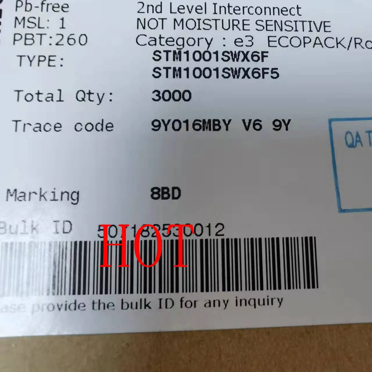 10Unids/Lote Volupsot23 100% Baru Asli