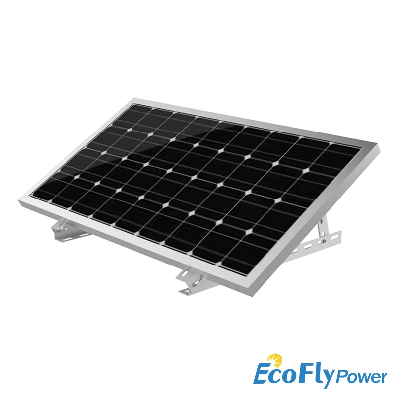 Simple Solar Panel Photovoltaic Battery Assembly Universal Bracket 10W 100W 200W 300W installation Fastening Connecter