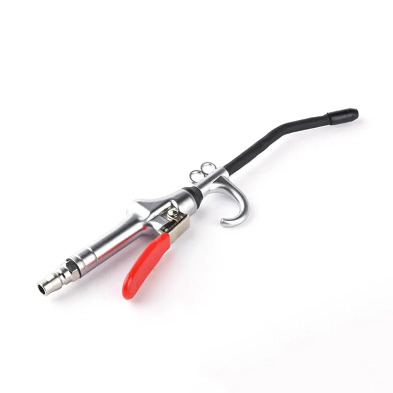 Air Blow Gun Aluminum Air Dust Gun Angled Bent Nozzle Pistol Grip Pneumatic High Pressure