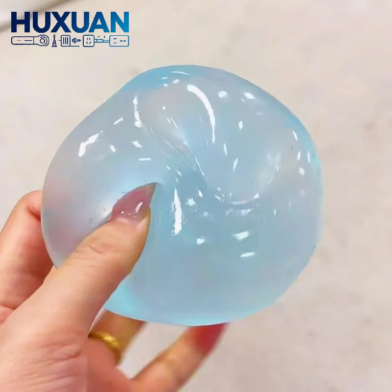 Maltose Squeeze Toys Mochi Anti Stress Sensory Fidget Toy Soft Simulated Transparent Maltose Slow-rebound Decompression Toy