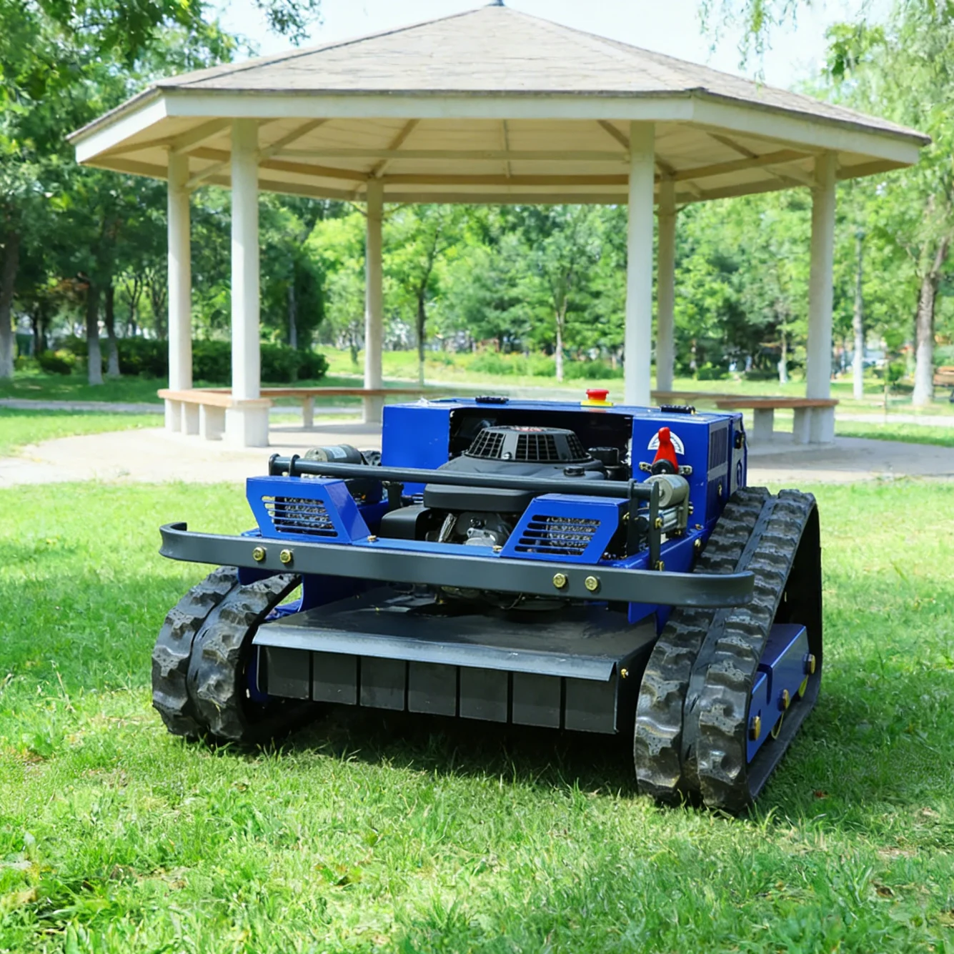 

Customized High Quality 5500mm Remote Control Lawn Mower Intelligent Lawn Mower Strong Flail Mowers for Sale