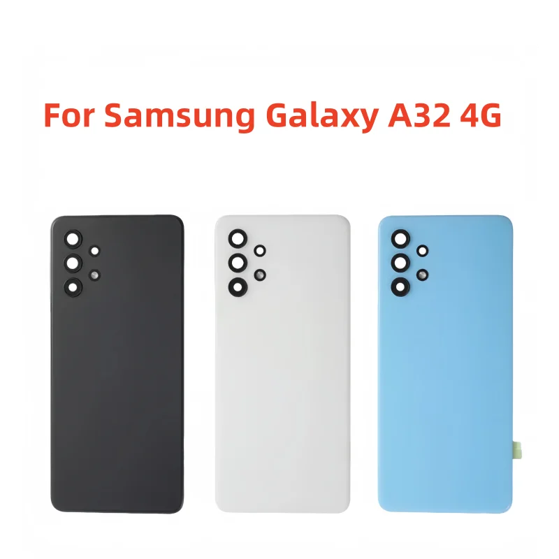 

Замена заднего стекла для Samsung Galaxy A32 4G SM-A325F SM-A325F/DS SM-A325M SM-A325N Задняя крышка Задний корпус