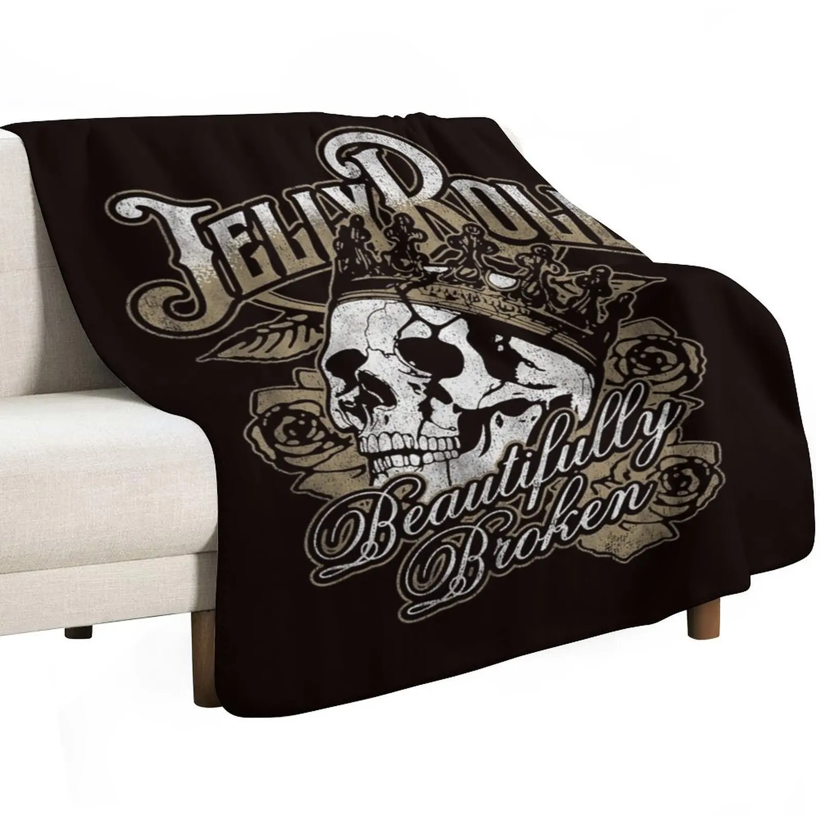 jelly roll Throw Blanket Luxurious Soft Fuzzy Blanket for Sofa Bed
