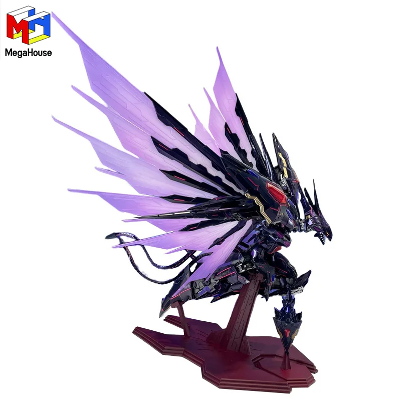 Megahouse ART WORKS MONSTERS Yu-Gi-Oh! ZEXAL No.107 Galaxy Eyes Tachyon Dragon Figure Anime Action Model Collectible Toys