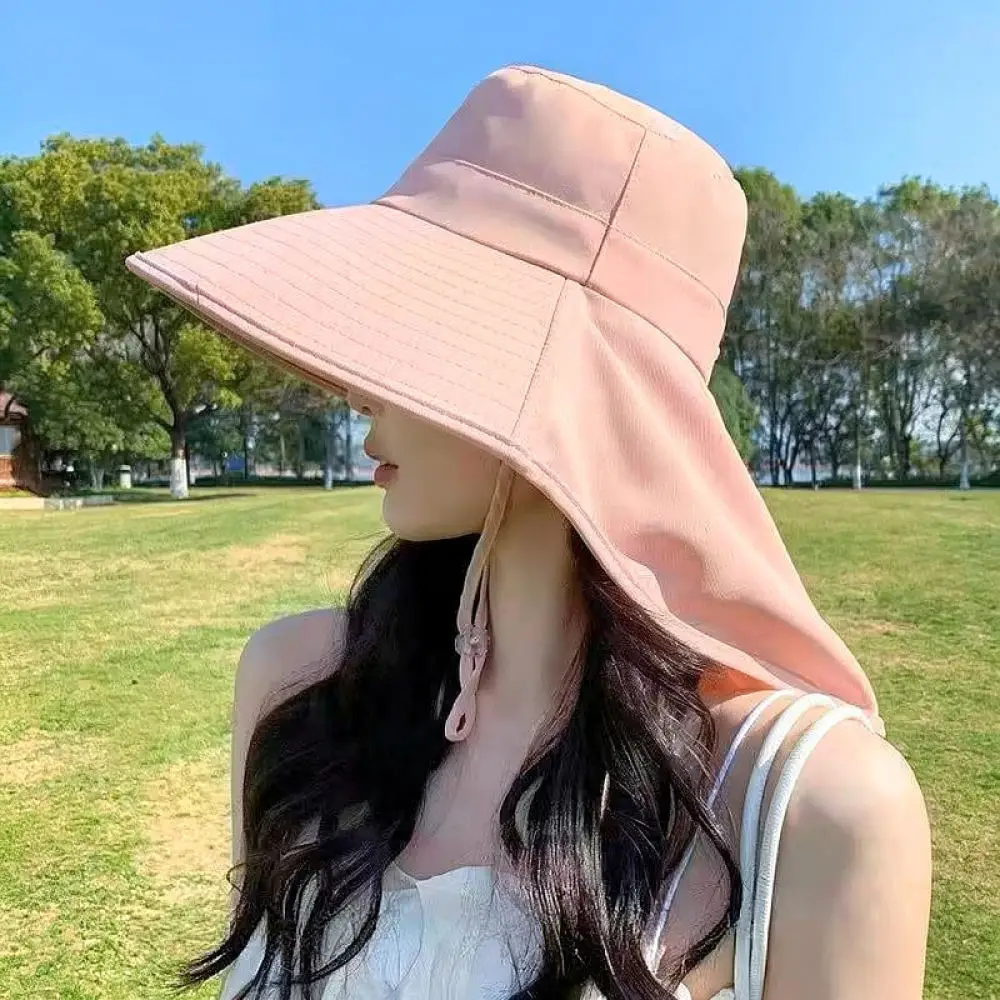 Outdoor Gardening Fishing Hat With Face Mask Veil Protective Sun Cap Breathable Mesh Beekeeping Gear Accessories