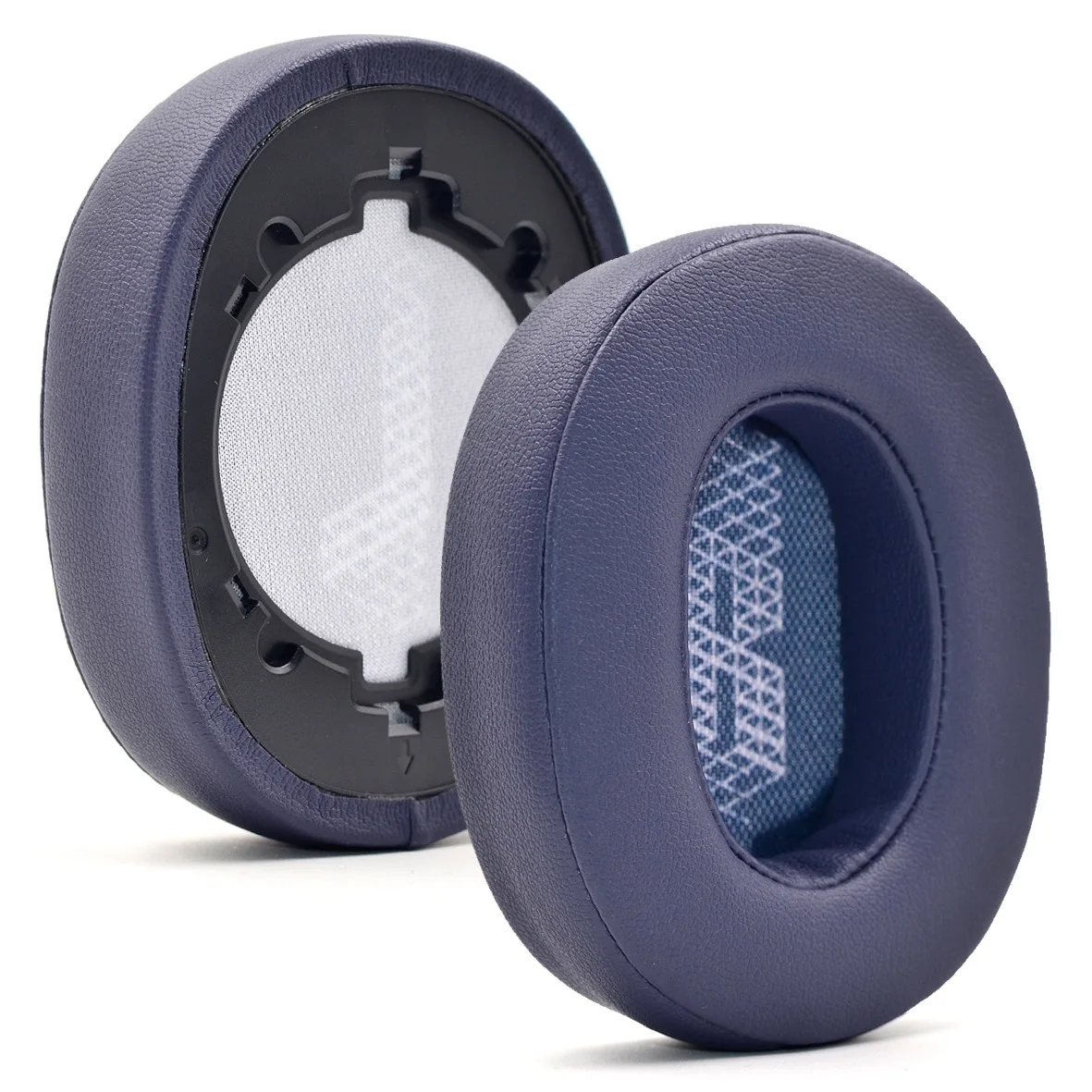 Almohadillas para los oídos Live 500 BT, almohadillas para los oídos de repuesto de cuero con proteínas y espuma viscoelástica, compatibles con auriculares JBL Live 500BT