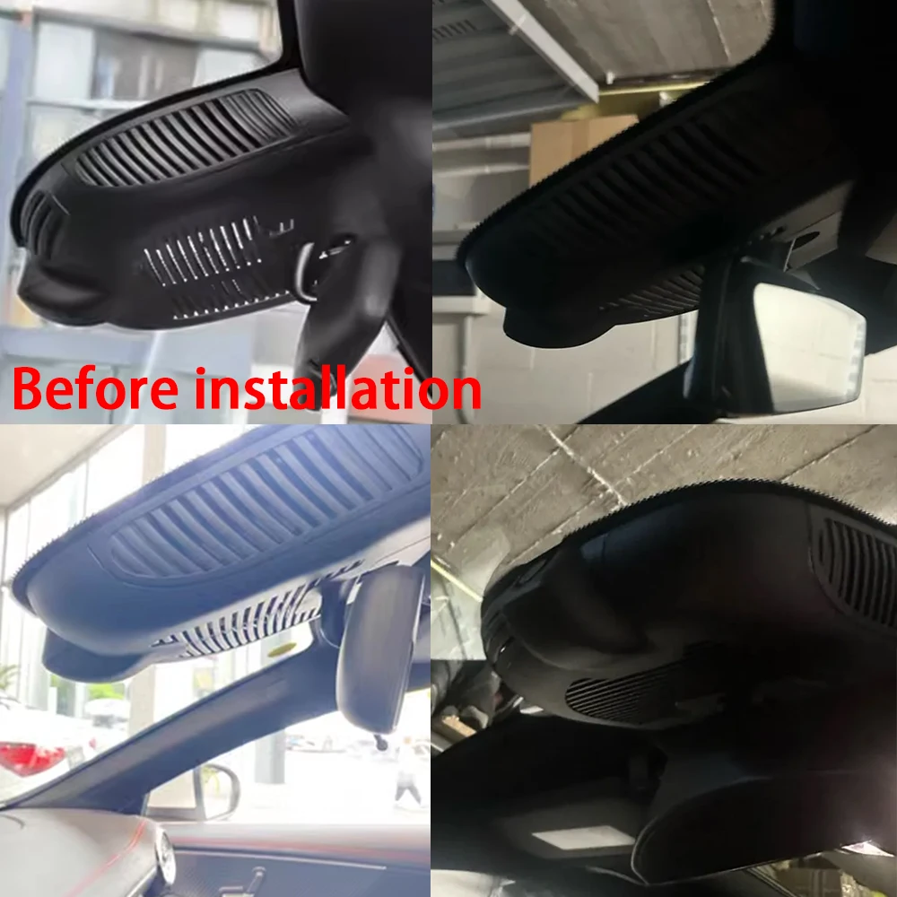 Car Camera 4K Plug and Play Dash Cam Video Recorder Night Vision for Mercedes Benz GLA H247 Facelift 2024 2025