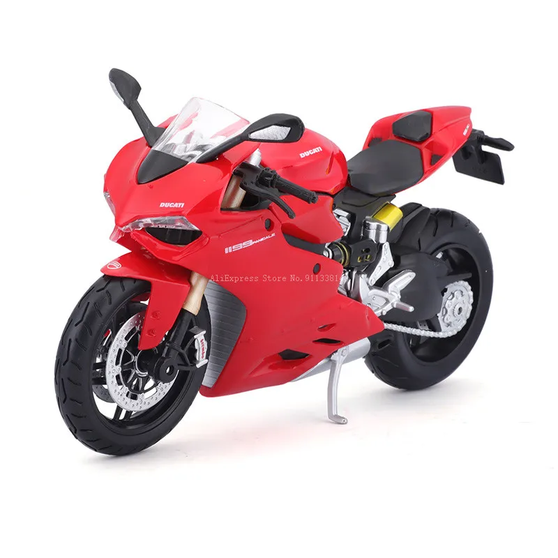 Maisto 1:12 Ducati 1199 Panigale Classic Motorcycle Brand Genuine Collection Die Casting Model Gift Static Toy Fuel Tank Metal