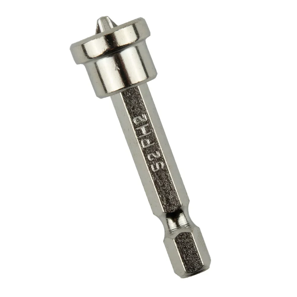 Broca de destornillador magnético de acero al cromo vanadio de alta dureza para bricolaje y remodelación del hogar, posicionamiento preciso (25/50mm)