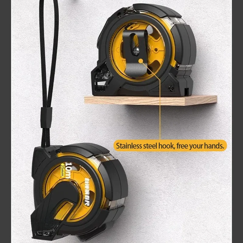 1.9/2.5 متر شريط القياس Toughbuilt أشرطة القياس شريط البناء قياس الموقع قياس أدوات البناء أداة #6