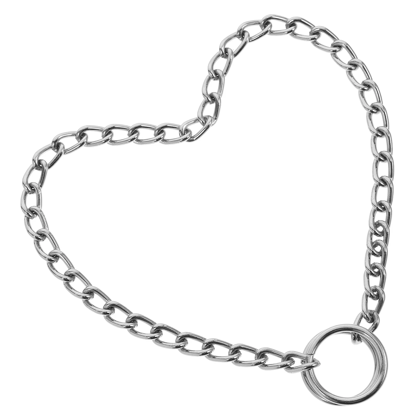 

Chrome Plated Lightweight Metal For Small Dogs Durable Necklace Decorative Dog Chain Collar Pet Neck Ornament Stylish Choker Dog