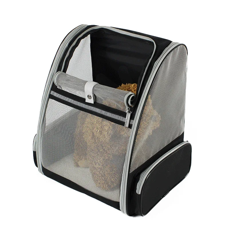 Panorama Breathable Cat Backpack Convenient Travel Cat Transport Bag Shoulder Design Cat Basket Classic Fashion Cat Crate