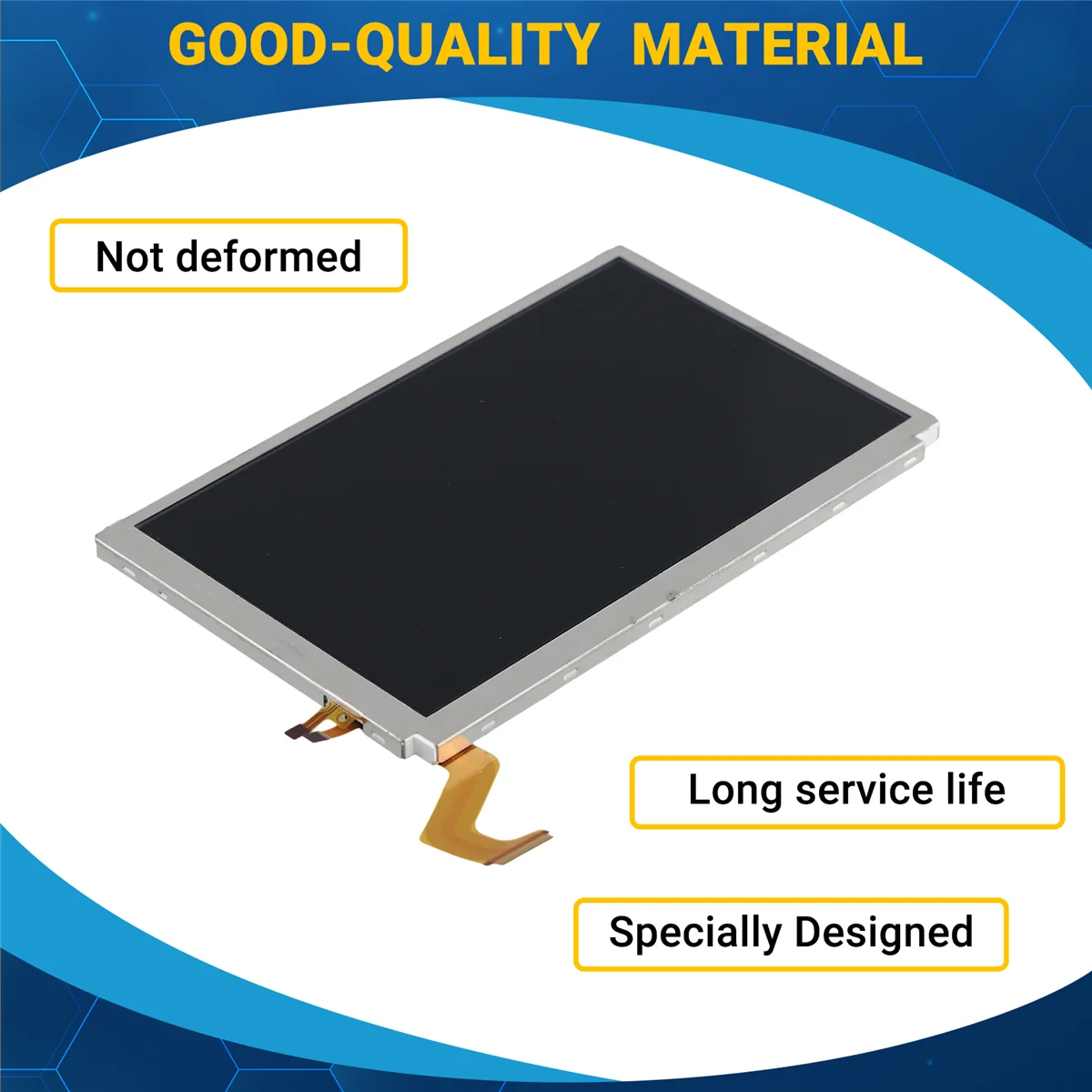 AT-Replacement for Nintend 3DS XL LL Upper LCD Screen Display LCD Screen Replacement