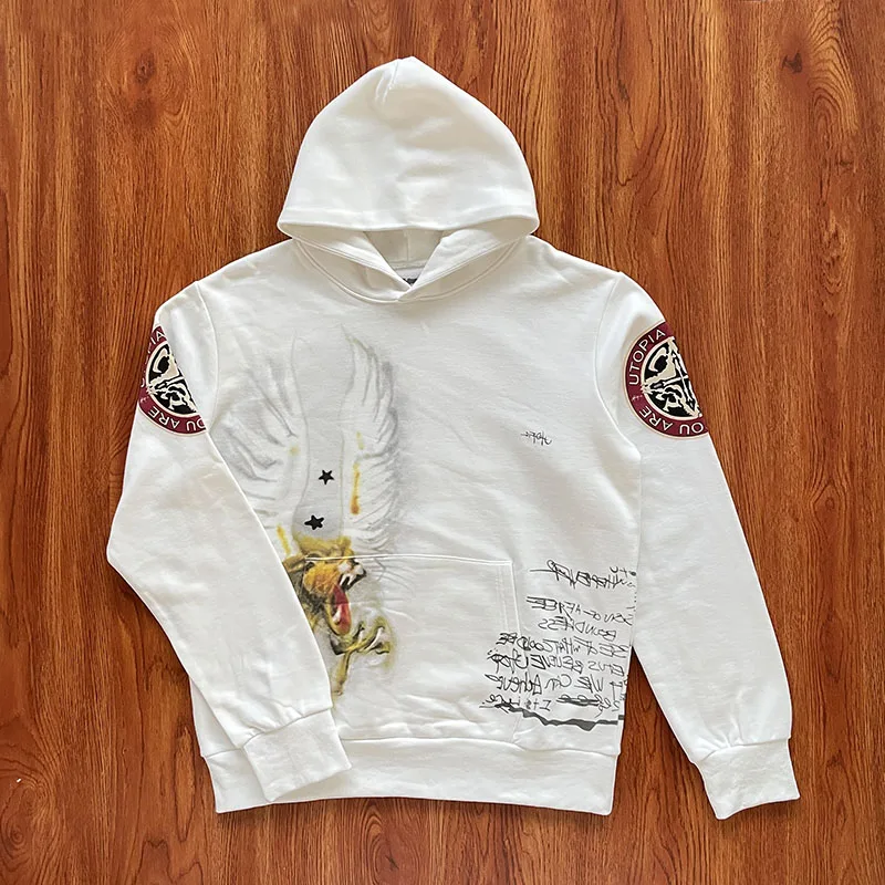 

Utopia Tour ex Pure Cotton Hoodie Youth Faion Casual Wear Resistant Print Design Cotton 00% Autumn Wear for Men And Women