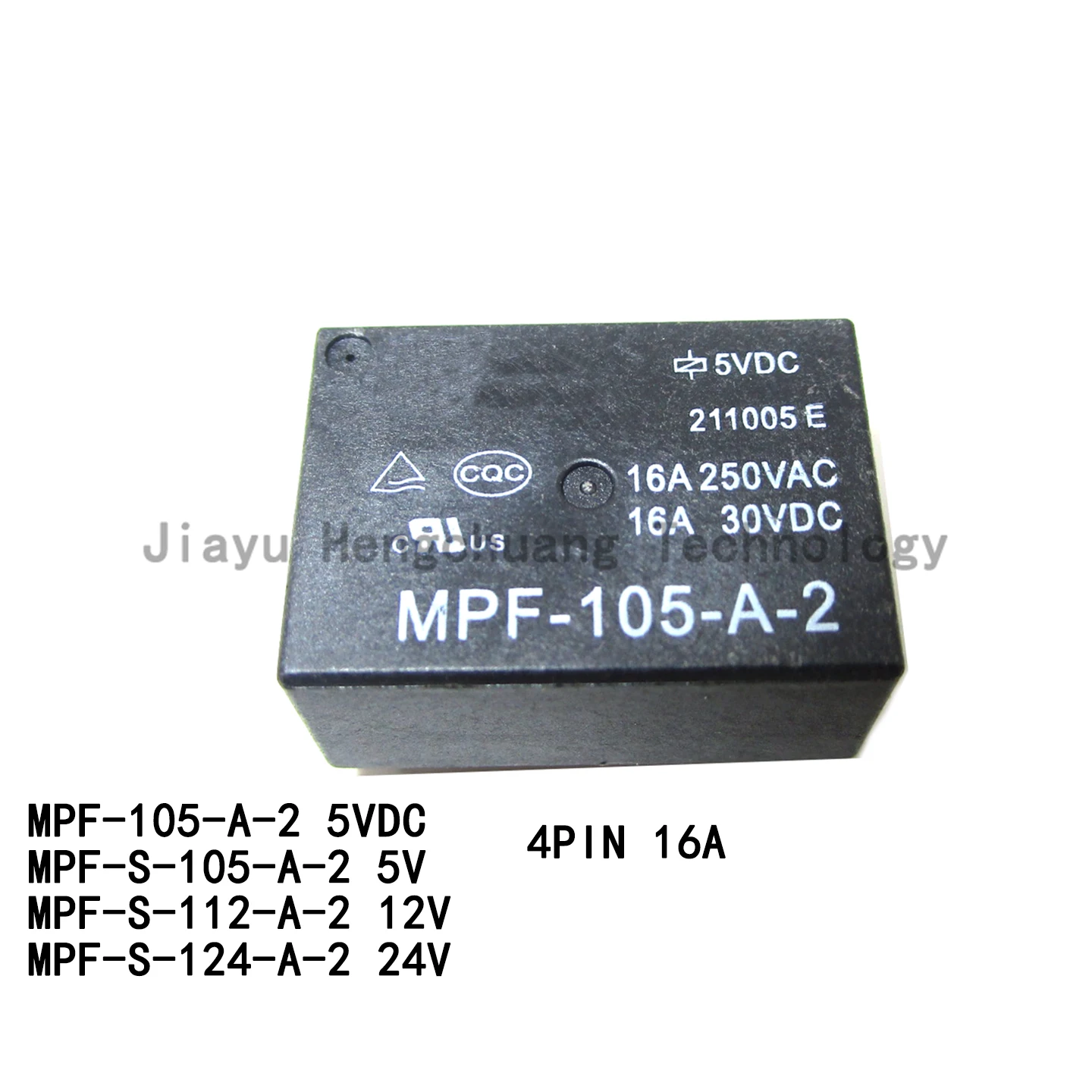 1PCS MPF-105-A-2 5V 109-A-2 9V MPF-S-112-A-2 DC12V MPF-S-124VDC-A-2 4-Pin 16A Smart Electric Kettle Power Relay