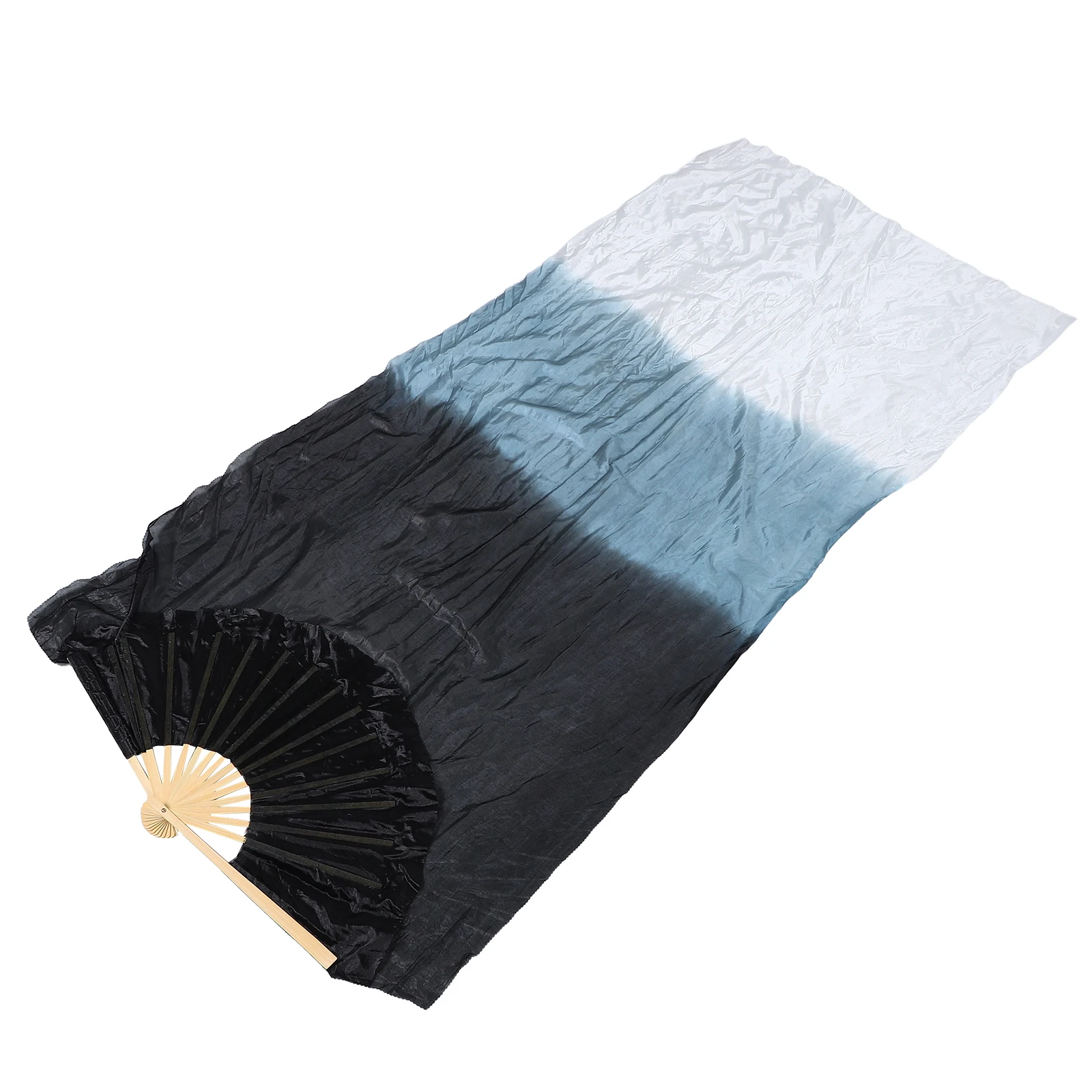 

2pcs Gradient Color Belly Polyester Veil For Chinese Traditional Performance Stage Party Favors Display