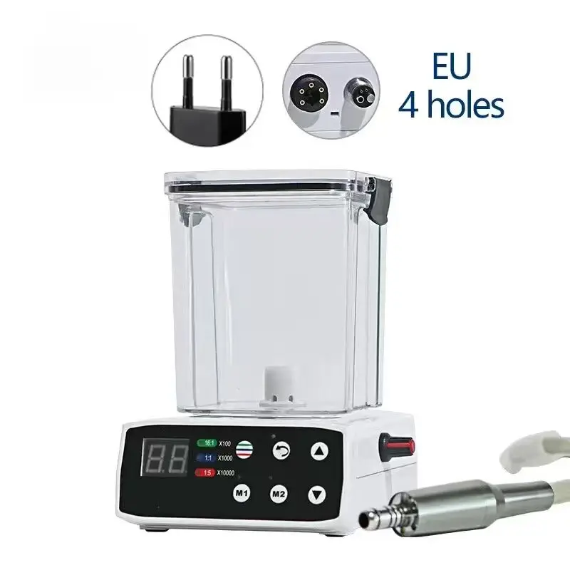 2-in-1 Dental LED Bürstenloser Elektromikromotor mit Wassertank 1:1/1:5/16:1 Winkelstück Zahnarzt-Trainings- und Klinikwerkzeuge
