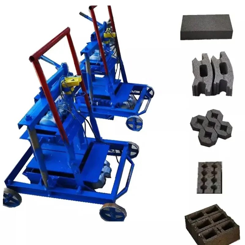 Widely used electric hollow concrete cement clay block brick making maker