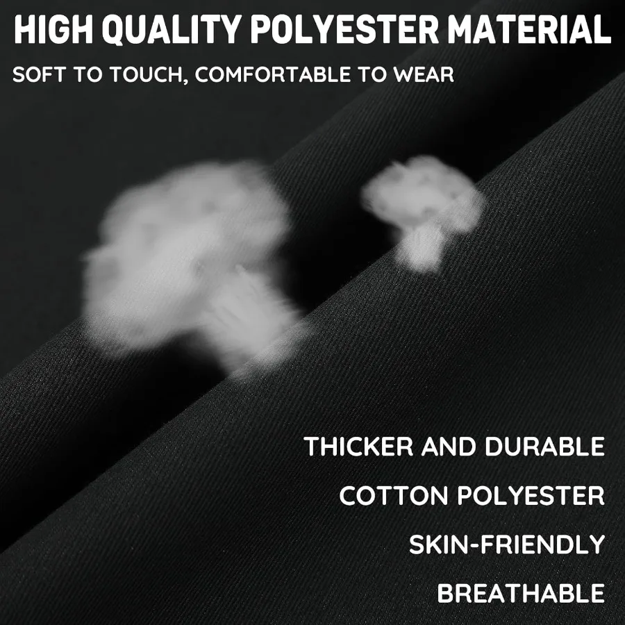 6 عبوات نصف مريلة مقاومة للماء للرجال والنساء تستخدم للطهي والتنظيف مع 3 جيوب متينة وعملية