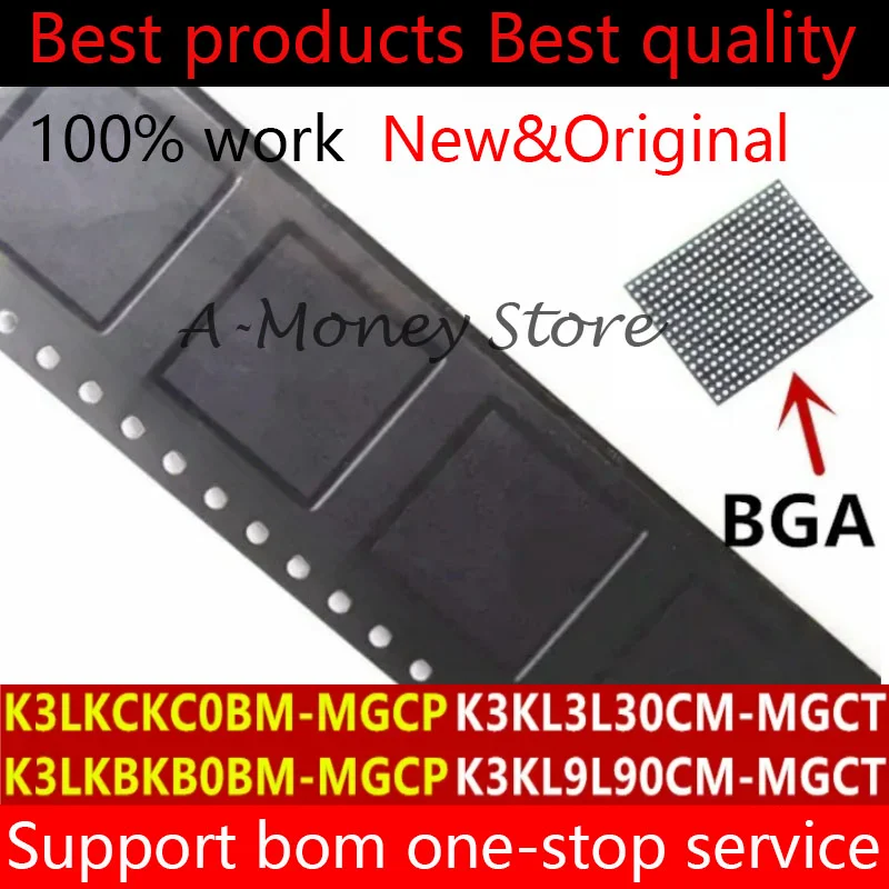 

(1pcs)K3LKBKB0BM-MGCP K3LKCKC0BM-MGCP K3KL9L90CM-MGCT K3KL3L30CM-MGCT BGA