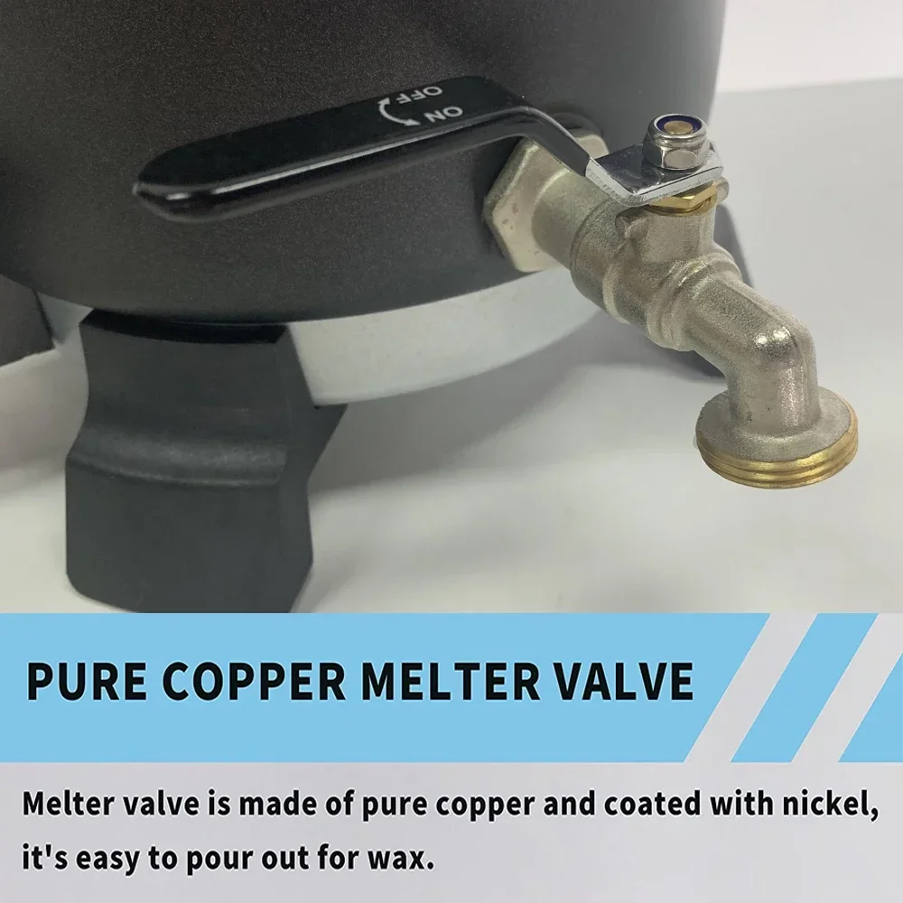 Dontalen 5L Non-Stick Candle Melting Pot Electric Candle Machine Wax Melter for Candle Making HOT SALES